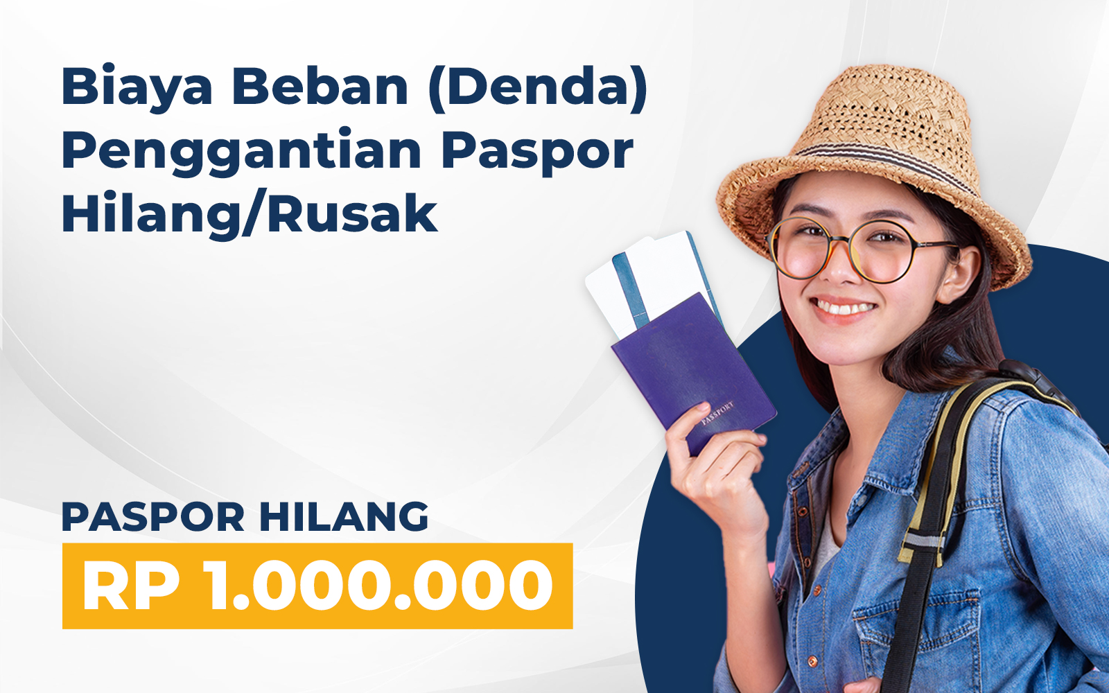 Denda Ganti Paspor Hilang